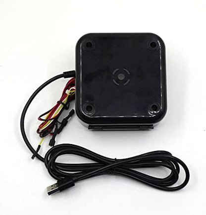 USB Arcade Game Trackball Mouse Illuminated LED Round 4.5cm USB Connector Screws
