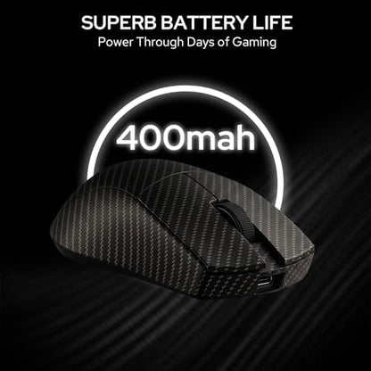 Redragon M916 Wireless 49G Ultra-Light Gaming Mouse 45K DPI Remapping Keys