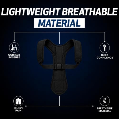 Posture Corrector for Women & Men – Complete Kit