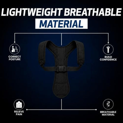 Posture Corrector for Women & Men – Complete Kit