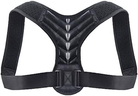 DSMYYXGS Clavicle Spine Physical Adjustable Back Posture Corrector Belt Men Women Home Office Upper Shoulder Posture Correction (Color : B, Size : Small)