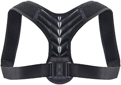 DSMYYXGS Clavicle Spine Physical Adjustable Back Posture Corrector Belt Men Women Home Office Upper Shoulder Posture Correction (Color : B, Size : Small)