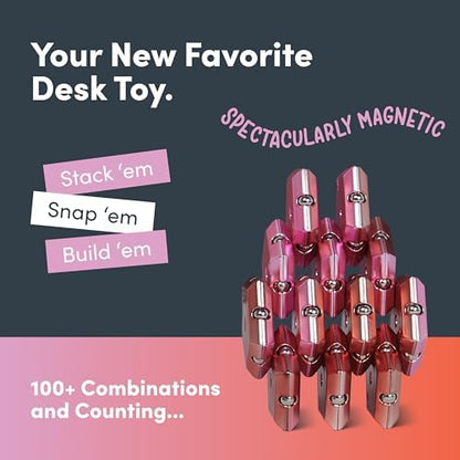 Speks Geode Magnetic Sensory Sphere, Stress Relief Tool, Executive Desk Toy