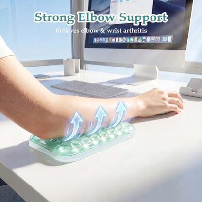 Ospelelf Elbow Wrist Rest Pad for Desk, Gel Arm Rest Pad Support for Office