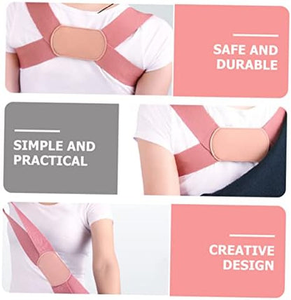 Alipis Back Straightener Brace Adjustable Hidden under Clothes for Adults