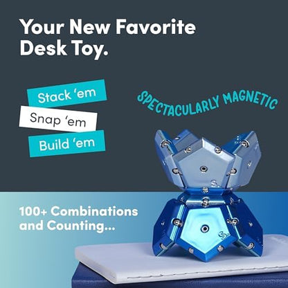 Speks Geode Magnetic Sensory Sphere, Stress Relief Tool, Executive Desk Toy