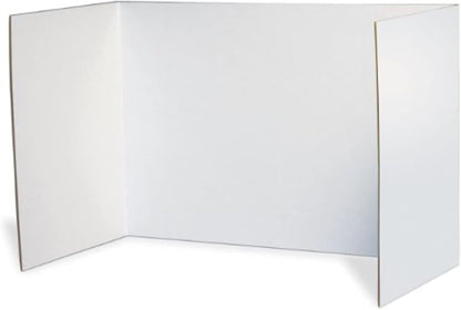 Pacon Privacy Boards, White, 48" x 16", 4 Boards (3782)