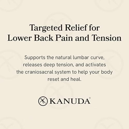Kanuda Lumbar Nap Lower Back Stretcher Traction Device for Posture Correction Designed by a Phyiscal Therapist