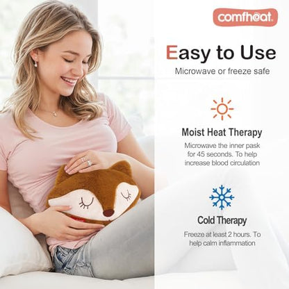 Fox Microwave Heating Pad for Pain Relief, Unscented Heat Pack