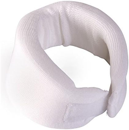 DMI Foam Cervical Collar Comfort Neck Support, Medium, 3-Inch Width, White (Pack of 2)