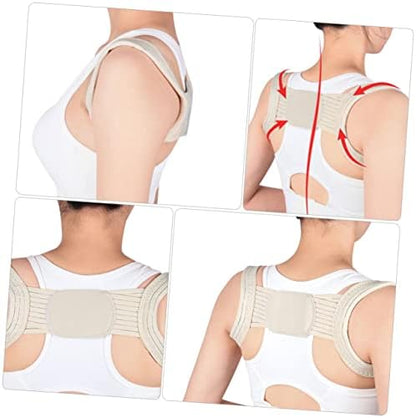 Posture Corrector Sticky Strap Back Brace for Office and Party Wear