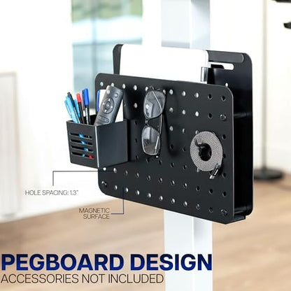 VIVO Black Clamp-on 14 x 11 in Desk Leg Laptop Mount Holder, Mount-LHS1