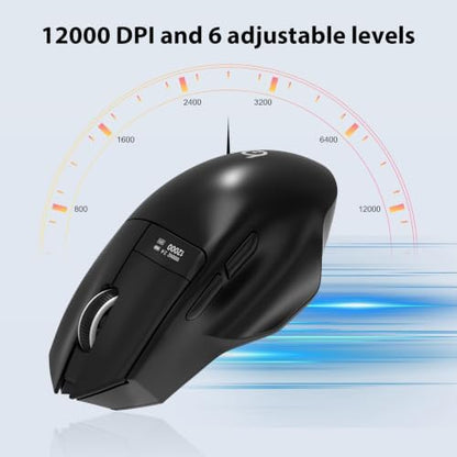 G9Pro Wireless Bluetooth Mouse with LED Screen Display