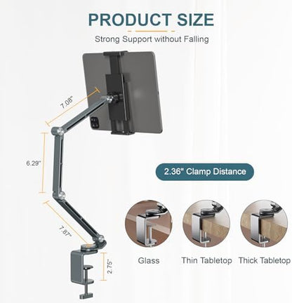 Houele Tablet Stand Holder iPad Stand for Desk Tablet Desk Mount