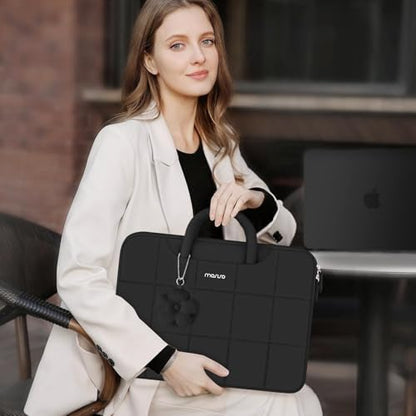 MOSISO Laptop Case 16 inch, 15-15.6 inch Laptop Sleeve, Black