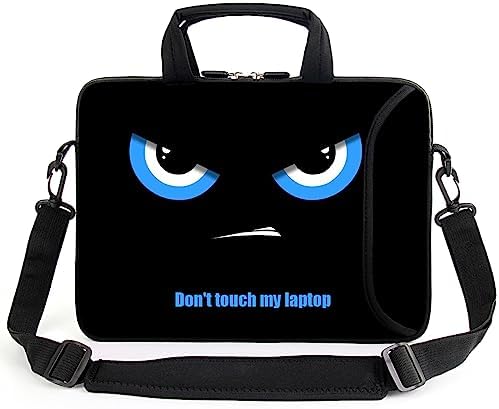 15" laptop sleeve laptop bag chromebook case adjustable shoulder strap with handle accessory pocket for men women (RYD-15-1)