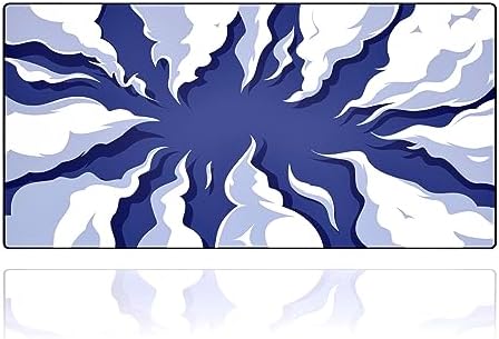 Gamer Boss - Gaming Mouse Pad - 48 x 24 Inches - 4mm Thick with Stitched Edges, Non-Slip Rubber Base, Premium Cloth Mousepad, Desk Mat for Laptop, Keyboard, Computer & PC (Mega, Smoke)
