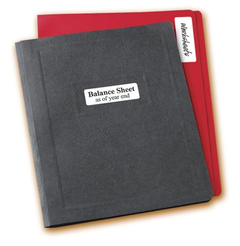 ® Multi-Use Removable Labels, 1" x 3", White, Non-Printable, 72 Blank Labels Total (6728)
