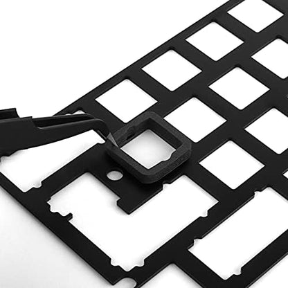 RUNJRX Keyboard Poron Switch Pads, LE-32 Poron Sound Dampening Foam,Eva Keyboard PCB Modular Foam for Mechanical Gaming Keyboard