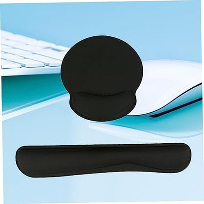 Veemoon Ergonomic Keyboard Wrist Rest Pad for Carpal Tunnel Slow Memory Foam Wrist Brace for Mouse