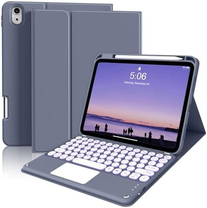 JKSML for iPad(A16) 11th/10th Generation Case with Keyboard,Backlight