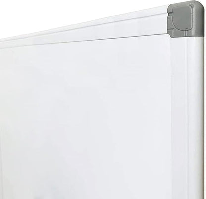 Mobile Easel Whiteboard 40x28 Inches – Adjustable Height Rolling Whiteboard on Wheels, Magnetic Portable Dry Erase Board Stand Easel White Board Flipchart Easel Board with Paper Pad