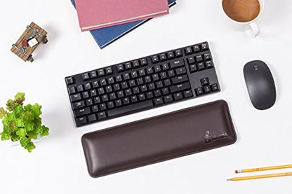 Bailey by Castle Leather Keyboard Wrist Rest (Woodland, Tenkeyless)