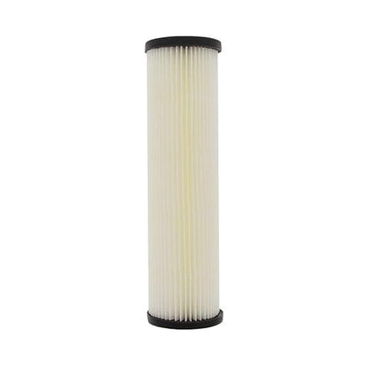 Pentair Pentek S1 Sediment Water Filter, 10-Inch, Under Sink Pleated Cellulose Filter Cartridge, 10" x 2.5", 20 Micron