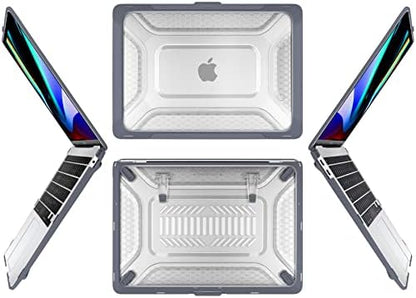 Batianda HexArmor Case for MacBook Air 13 Inch 2018-2020, Gray