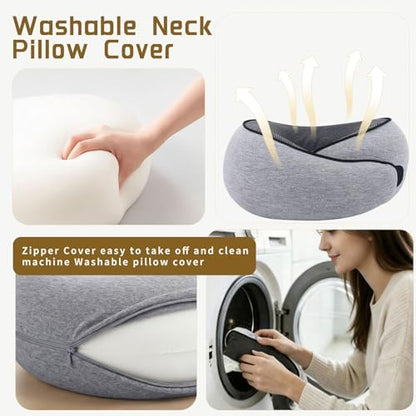 CosyRest Memory Foam Travel Neck Pillow
