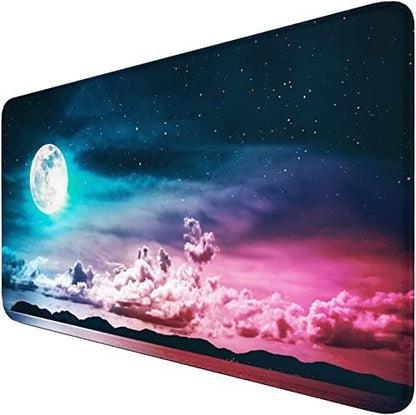 Large Mouse Pad, Gaming Mousepad, 31.5x15.7x0.12 in Extended Mouse Mat