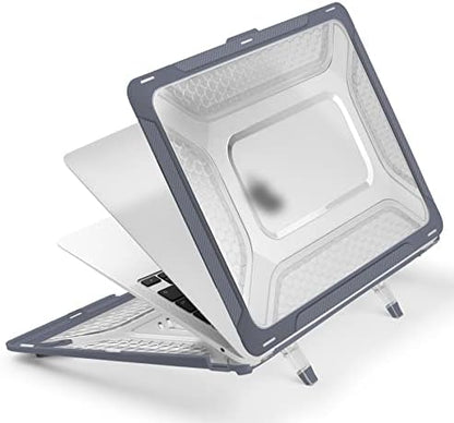 Batianda HexArmor Case for MacBook Air 13 Inch 2018-2020, Gray
