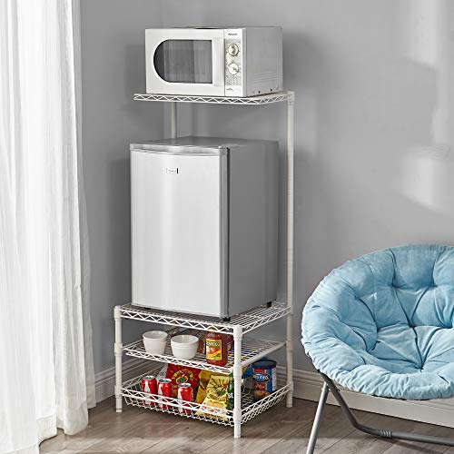 Suprima® Portable Mini Fridge Organizer - White