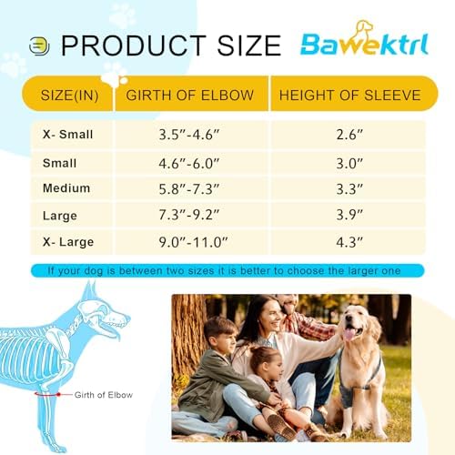 Dog Elbow Brace with Metal Splint,Hygroma Elbow Protector Pads for Dogs Shoulder Callus, Arthritis, Dysplasia, Dislocation, Pressure Sores, Secure Fit for Active & Senior Dogs
