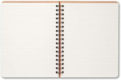 Compendium Spiral Notebook - You are here. Now, everything is possible. — A Designer Spiral Notebook with 192 Lined Pages, College Ruled, 7.0”W x 9.25”H