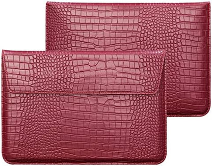 Laptop Sleeve Bag for MacBook Air 15 inch M5 M4 M3 M2 Pro 15", Red