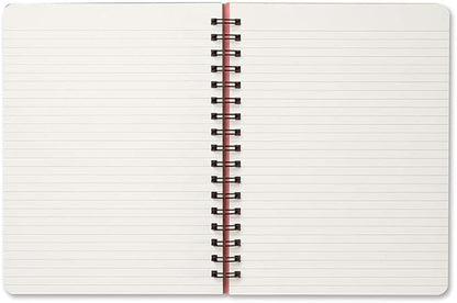 Compendium Spiral Notebook - Good Things Start Here — A Designer Spiral Notebook with 192 Lined Pages, College Ruled, 7.0”W x 9.25”H
