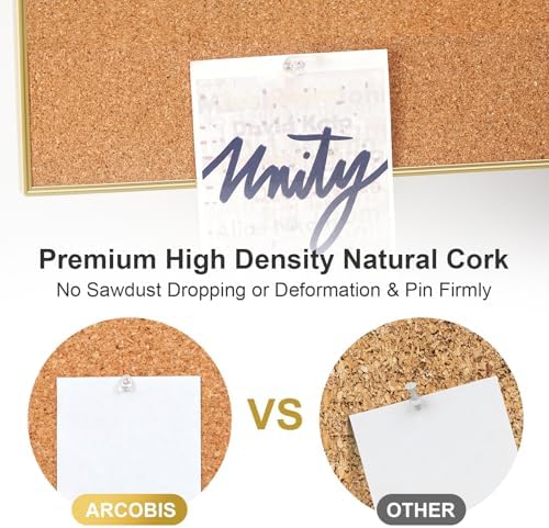 ARCOBIS Cork Board White Board Combo