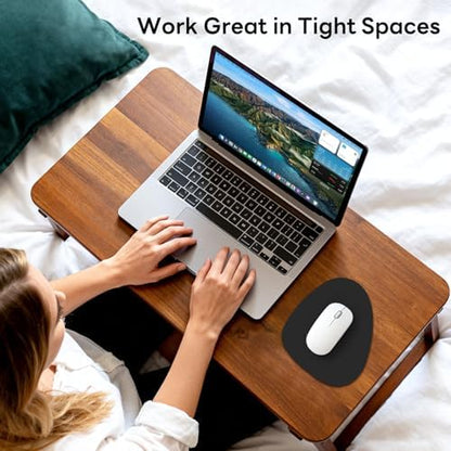 Water Drop Mouse Pad 7.3x8in Non-Slip for Laptop, Pink