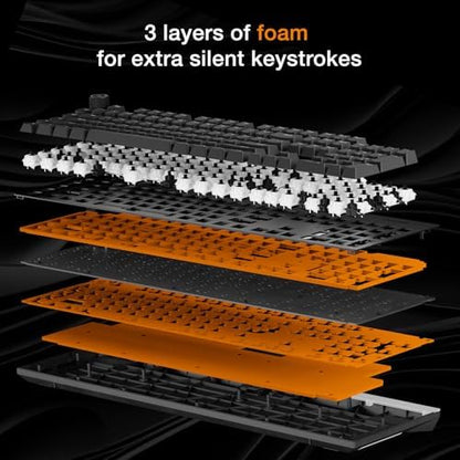 be quiet! Light Mount Tactile, Gaming Keyboard, Mechanical Silent Switches
