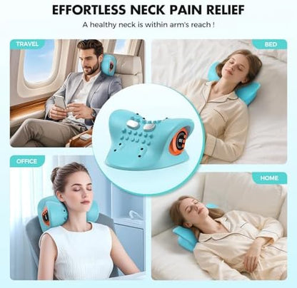 Smedz Neck Massager 2026, Cordless Shiatsu Massager with Heat & 360° Remote