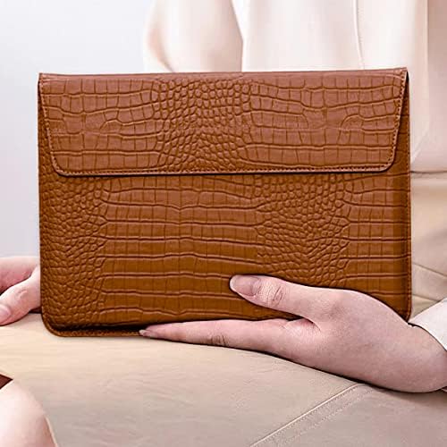 Laptop Sleeve with Stand for MacBook 15-16 inch Air Pro M5 M4 M3 M2, Brown