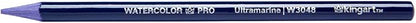 KINGART 315-24 Pro Artist Quality 24 Ct. Woodless Watercolor Pencil Set, 24 Soft Core, Pre-Sharpened Crayon Style Art Pencils, Use Wet or Dry, Professional to Beginner