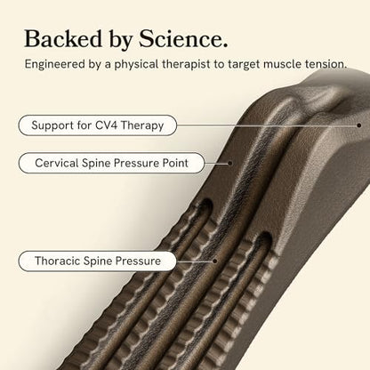 Kanuda Spine Nap – Cervical & Spine Traction Device for Neck, Shoulder & Upper Back Pain Relief, Physical Therapist-Designed Tool for Posture Correction & at-Home Therapy