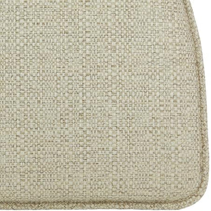 Klear Vu Raindrop The Gripper Non Slip Chair Cushions, Soft & Comfortable Seat Pad, Sitting Pillow for Kitchen, Dining or Office, 8 Count (Pack of 1), Linen