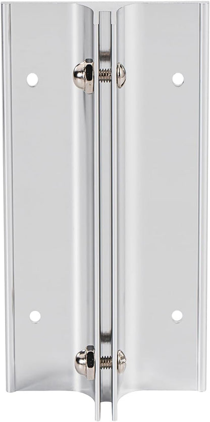 10 Pack 6" Length Aluminum Corridor Sign Holder, 1/8" Substrate, Corridor Mount, Minimalist Design for Versatile Signage