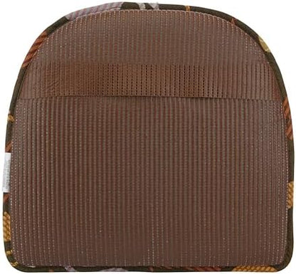 Klear Vu Raindrop The Gripper Non Slip Chair Cushions, Soft & Comfortable Seat Pad, Sitting Pillow for Kitchen, Dining or Office, 2 Count (Pack of 1), Cats