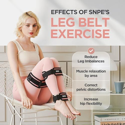 Leg Belts Posture Corrector for Bowed Legs and Body for Women and Men. Pain Relief for Knees, Legs, Lower Back…
