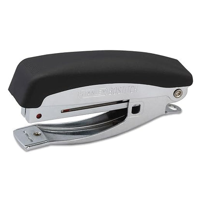 Bostitch Office Deluxe 20 Sheet Hand-Held Stapler with Anchor Hole, Chrome/Black (42100)