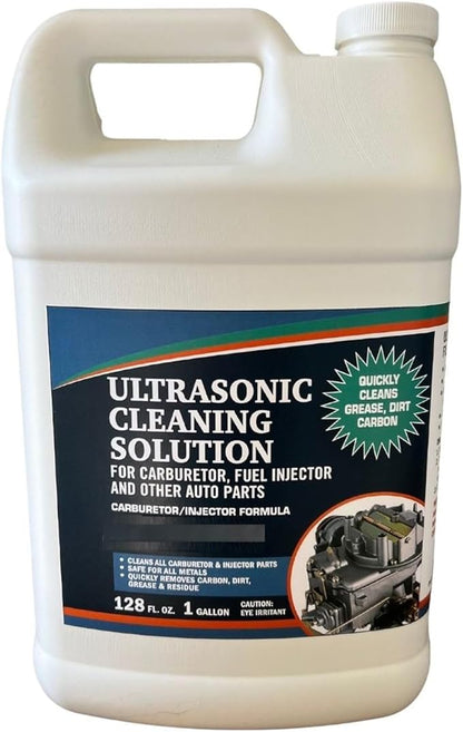 NORTHWEST ENTERPRISES Ultrasonic Cleaner Solution for Carburetors and Engine Parts. Concentrated Washing Compound for use in Ultrasonic Machines and Immersion Washers - Automotive Fluid (4 Gallons)